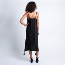 Load image into Gallery viewer, Isabella Silk Dress | Black