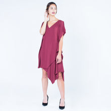 Load image into Gallery viewer, Elyse Dress | Wine