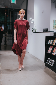 Elyse Dress | Wine